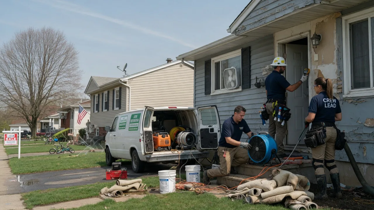 Flood Cleanup in Central Valley, NY near me